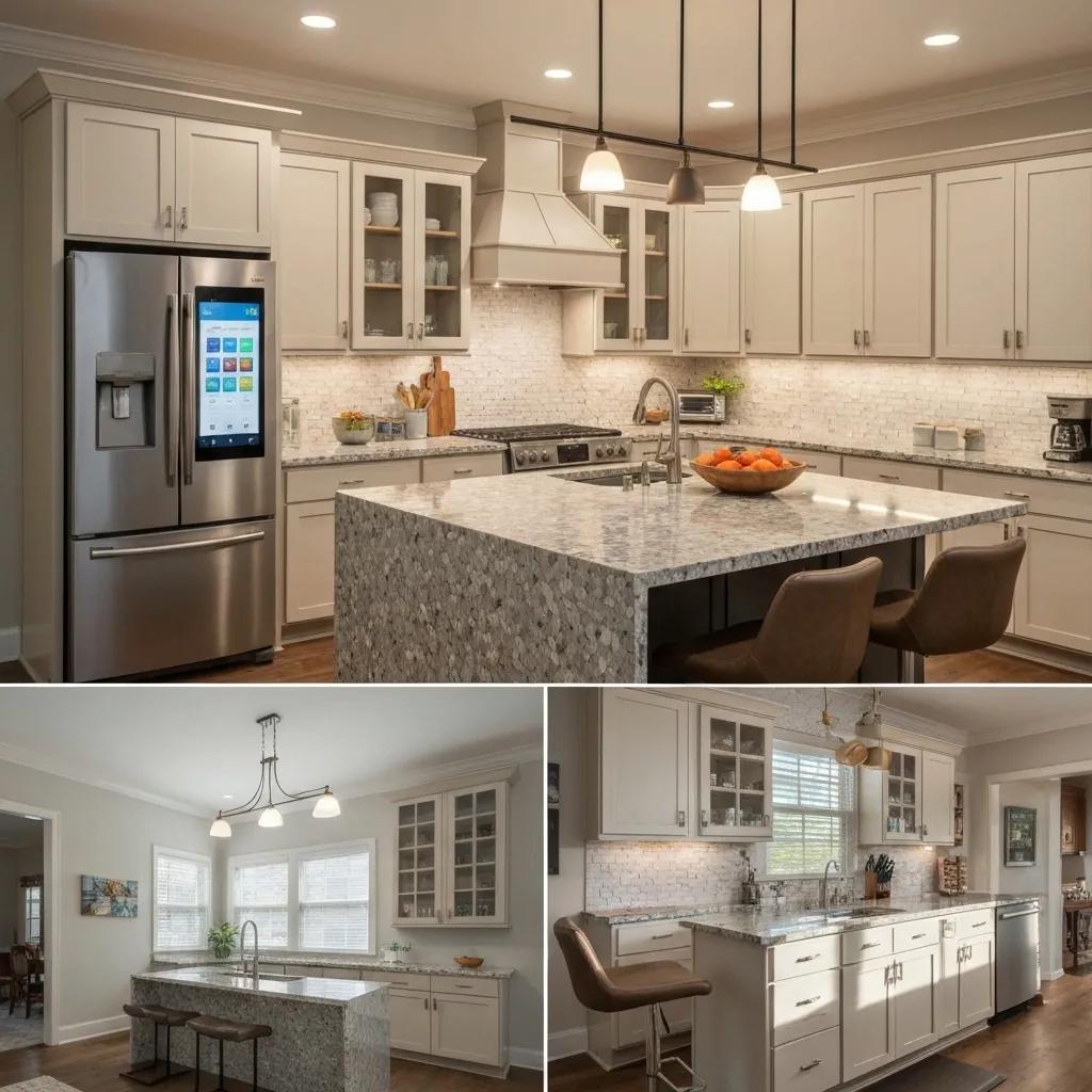 Kitchen upgrades showcasing energy-efficient appliances and stylish finishes for high ROI