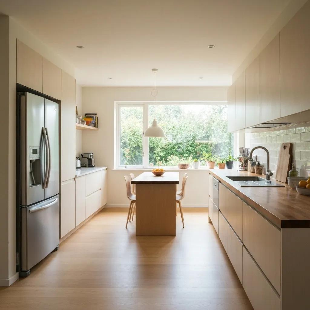 A1 Constuction and Remodeling Las Vegas | Discover the Average Cost of a Complete Kitchen Remodel in Your Local Area Today! Modern kitchen remodel showcasing elegant cabinetry and high-end appliances